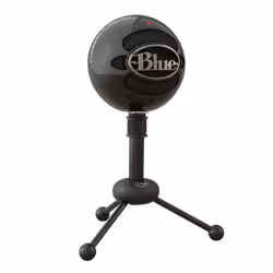 Blue Microphones Blue Snowball USB Microphone, Table microphone, -10 dB, 40 - 18000 Hz, 16 bit, 44.1 kHz, Cardioid/Omnidirect ...