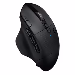Logitech G G604 LIGHTSPEED Wireless Gaming Mouse, Right-hand, Optical, RF Wireless + Bluetooth, 25600 DPI, 1 ms, Black