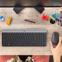 Logitech Slim Wireless Combo MK470 - Additional view 2