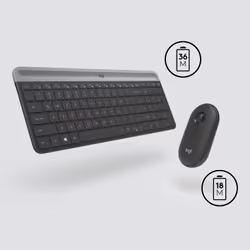 Logitech Slim Wireless Combo MK470 - Additional view 5