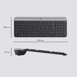 Logitech Slim Wireless Combo MK470 - Additional view 7