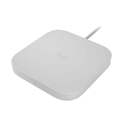 Logitech POWERED Wireless Charging Pad Headset, Smartphone, Watch White AC Indoor