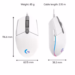 Logitech G G203 LIGHTSYNC Gaming Mouse - Additional view 7