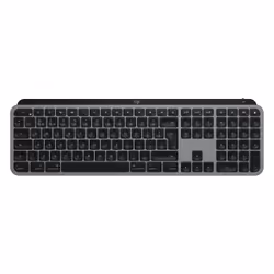 Logitech MX Keys for Mac, Full-size (100%), Wireless, RF Wireless + Bluetooth, QWERTZ, Grey