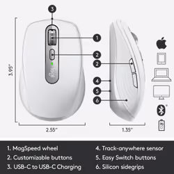 Logitech MX Anywhere 3 for Mac - Additional view 6