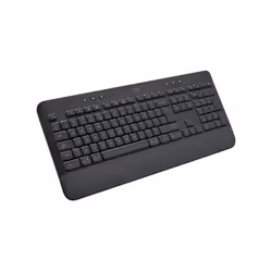 Logitech SIGNATURE K650. Type in comfort. Get more done, Full-size (100%), Wireless, Bluetooth, Membrane, QWERTY, Graphite