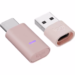 Logitech Zone Wireless 2 Headset Wired & Wireless Head-band Office/Call center USB Type-C Bluetooth Pink - Additional view 3