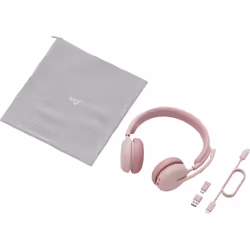 Logitech Zone Wireless 2 Headset Wired & Wireless Head-band Office/Call center USB Type-C Bluetooth Pink - Additional view 4