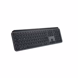Logitech MX Keys S, Wireless, RF Wireless + Bluetooth, Scissor key switch, QWERTZ, LED, Graphite