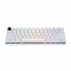 Logitech G 920-011930, Wired & Wireless, USB + RF Wireless + Bluetooth, Mechanical, QWERTY, RGB LED, White