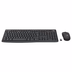 Logitech MK370 Combo for Business keyboard Mouse included Office RF Wireless + Bluetooth QWERTY Portuguese Graphite