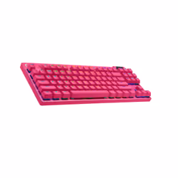 Logitech G 920-012159 keyboard Gaming RF Wireless + Bluetooth QWERTY US International Magenta