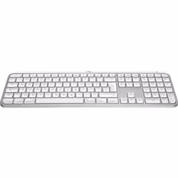Logitech MX Keys S for Mac keyboard Office RF Wireless + Bluetooth QWERTY US International Aluminium, White - Additional view 2