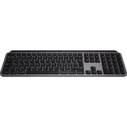 Logitech MX Keys S for Mac keyboard Office RF Wireless + Bluetooth AZERTY French Aluminium, Black - Additional view 2
