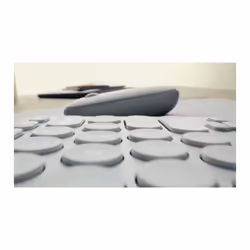 Logitech 920-012233 keyboard Mouse included Universal RF Wireless + Bluetooth QWERTY UK English Graphite