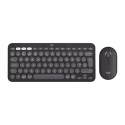 Logitech 920-012233 keyboard Mouse included Universal RF Wireless + Bluetooth QWERTY UK English Graphite - Additional view 5