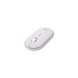 Logitech 920-012210, Wireless, RF Wireless + Bluetooth, Scissor key switch, AZERTY, White, Mouse included