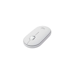 Logitech 920-012210 keyboard Mouse included Universal RF Wireless + Bluetooth AZERTY French White