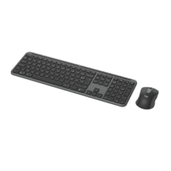 Logitech 920-012485 keyboard Mouse included Office RF Wireless + Bluetooth AZERTY French Graphite