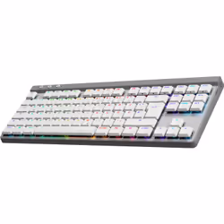 Logitech G 920-012543 keyboard Gaming RF Wireless + Bluetooth QWERTZ German White