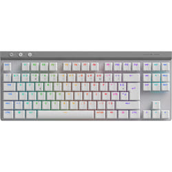 Logitech G 920-012547 keyboard Gaming RF Wireless + Bluetooth AZERTY French White