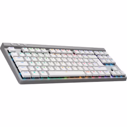 Logitech G 920-012547 keyboard Gaming RF Wireless + Bluetooth AZERTY French White