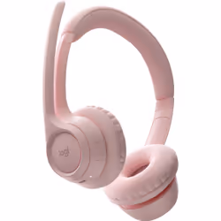 Logitech Zone 300 Headset Wireless Head-band Office/Call center Bluetooth Rose - Additional view 4