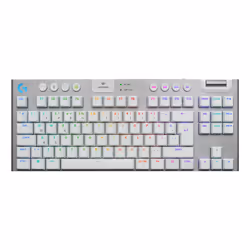 Logitech G G915 X LIGHTSPEED, Wired & Wireless, USB + RF Wireless + Bluetooth, Mechanical, QWERTY, LED, White
