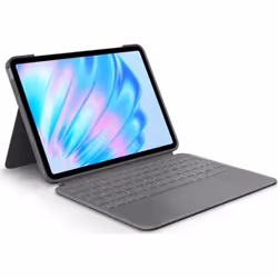 Logitech Combo Touch, QWERTZ, German, Trackpad, 1.8 cm, 1 mm, Apple