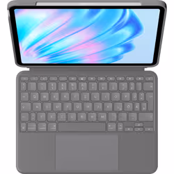 Logitech Combo Touch QWERTZ German Smart Connector Grey