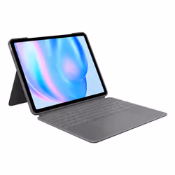 Logitech Combo Touch, QWERTY, Spanish, Trackpad, 1.9 cm, 1 mm, Apple