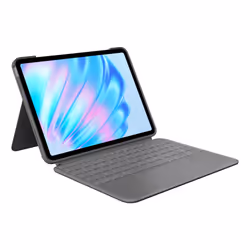 Logitech Combo Touch, QWERTY, Spanish, Trackpad, 1.8 cm, 1 mm, Apple