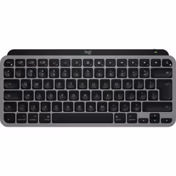 Logitech MX Keys Mini For Mac, Wireless, Bluetooth, Scissor key switch, QWERTY, LED, Black, Grey