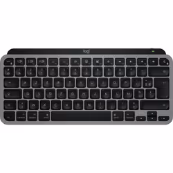 Logitech MX Keys Mini For Mac, Wireless, Bluetooth, Scissor key switch, AZERTY, LED, Black, Grey