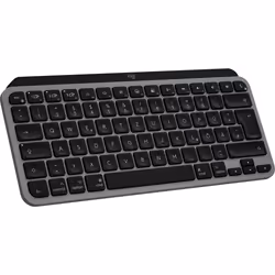 Logitech MX Keys Mini For Mac keyboard Home/Office Bluetooth QWERTZ German Black, Grey