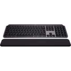 Logitech MX Keys S Combo for Mac keyboard Mouse included Home/Office RF Wireless + Bluetooth QWERTY US International Aluminium, Black