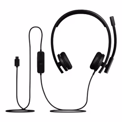 Logitech H570e Headset Wired Head-band Office/Call center USB Type-C Black - Additional view 5