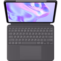 Logitech Combo Touch QWERTZ Swiss Smart Connector Graphite