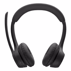 Logitech 981-001458 headphones/headset Wireless Head-band Car/Home office Black