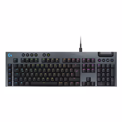 Logitech G G915 X, Wired, USB, Mechanical, QWERTZ, RGB LED, Black