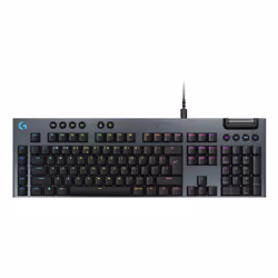 Logitech G G915 X, Wired, USB, Mechanical, QWERTY, RGB LED, Black