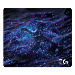 Logitech G 943-001335 mouse pad Gaming mouse pad Black, Blue