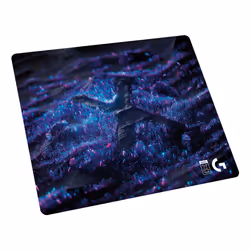 Logitech G 943-001335 mouse pad Gaming mouse pad Black, Blue