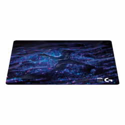 Logitech G 943-001335 mouse pad Gaming mouse pad Black, Blue
