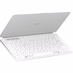 Logitech Keys-To-Go 2, Mini, Wireless, Bluetooth, Scissor key switch, AZERTY, White