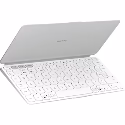 Logitech Keys-To-Go 2, Mini, Wireless, Bluetooth, Scissor key switch, QWERTY, White