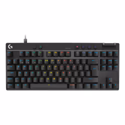 Logitech G 920-013231, Wired, USB, Magnetic-mechanical key switch, QWERTY, LED, Black