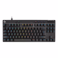 Logitech G 920-013233, Wired, USB, Magnetic-mechanical key switch, QWERTY, LED, Black