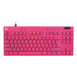 Logitech G 920-013253 keyboard Gaming USB QWERTY US International Pink