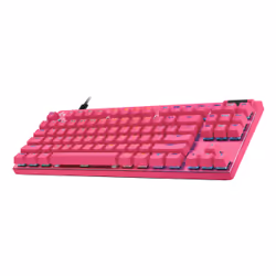 Logitech G 920-013253 keyboard Gaming USB QWERTY US International Pink